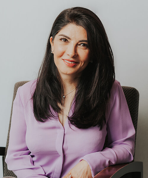 Headshot of Dr. Amina Azari, your dentist in Seattle, WA